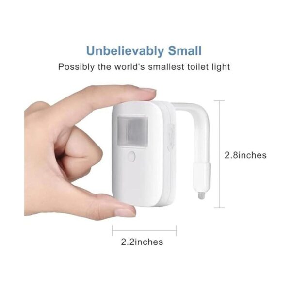 Aomofun Luz nocturna recargable para inodoro luz LED_4