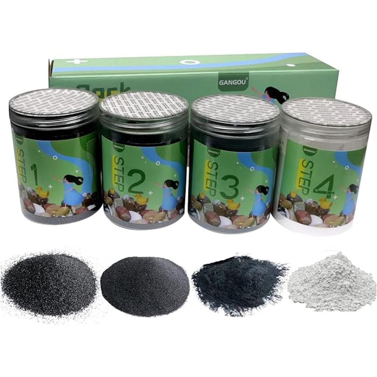 Kit de grano de vaso de roca de 7.2 libras grano de 4