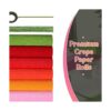 Gersoniel 57 piezas de papel crepé para bricolaje 6