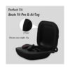 Geiomoo Funda de silicona 2 en 1 compatible con Beats Fit_2