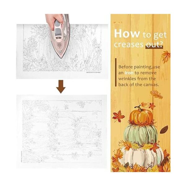 AnyDesign Kits de pintura por números de 16 x 20 pulgadas