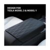 Powlamks Funda de reposabrazos para Tesla Model 3 Model Y_2
