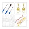 AnyDesign Kits de pintura por números de 16 x 20 pulgadas