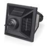 Kemeco Luz solar para poste ST4334Q de metal brillante_3