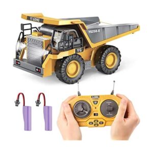 Juguete de camión volquete RC para niños juguete de_1