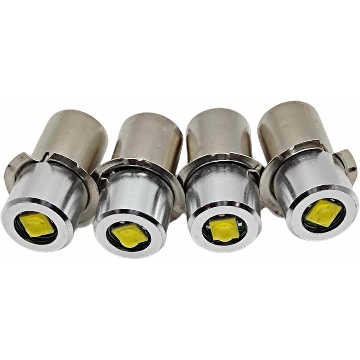 GLGYCB Bombilla LED P13.5S de repuesto para linterna PR2