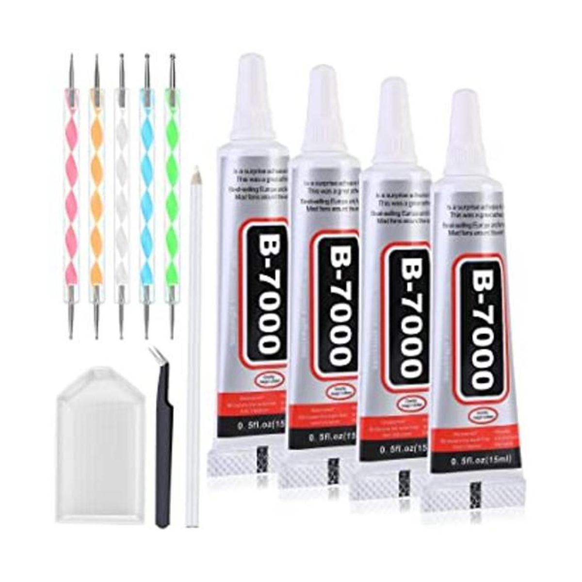 B7000 Kit de aplicador de pegamento con diamantes de