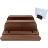 Soporte vertical para laptop de madera soporte ajustable_1