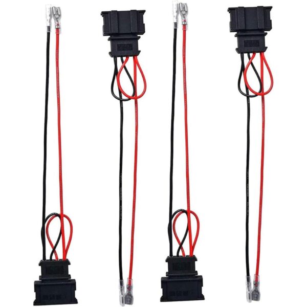 Paquete de 4 cables de cableado para altavoz de automóvil_1