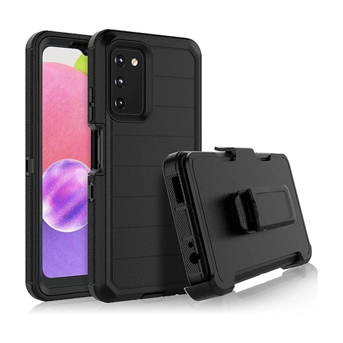 Njjex Funda resistente para Samsung Galaxy A03S para