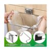 HNYYZL Soporte para bolsa de basura 2 piezas para puerta