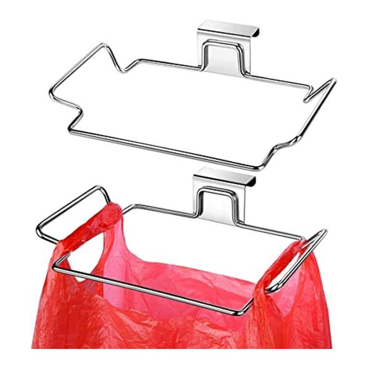 HNYYZL Soporte para bolsa de basura 2 piezas para puerta