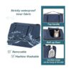 Petsfit Caja de arena portátil plegable de tela para