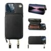 Bocasal Funda tipo cartera cruzada para iPhone 13 Pro_1