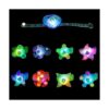 Paquete de 25 pulseras giratorias con luz LED recuerdos_5