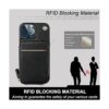 Bocasal Funda tipo cartera cruzada para iPhone 13 Pro_3