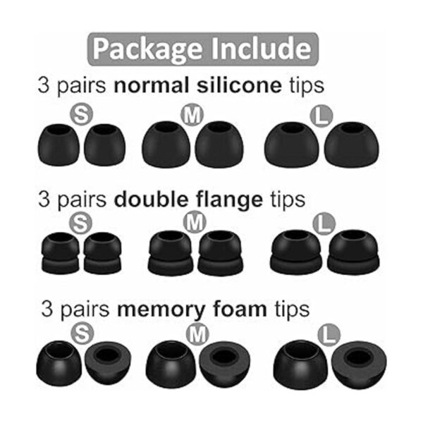 Juego de 9 pares de puntas para las orejas compatibles con_2