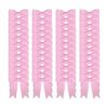 Meseey 50 lazos de cinta de grogrén rosa claro de 3_1