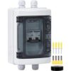 Disyuntor miniatura de 100 amperios CC con caja IP65