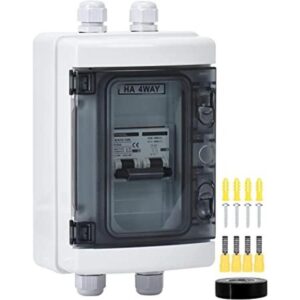 Disyuntor miniatura de 100 amperios CC con caja IP65
