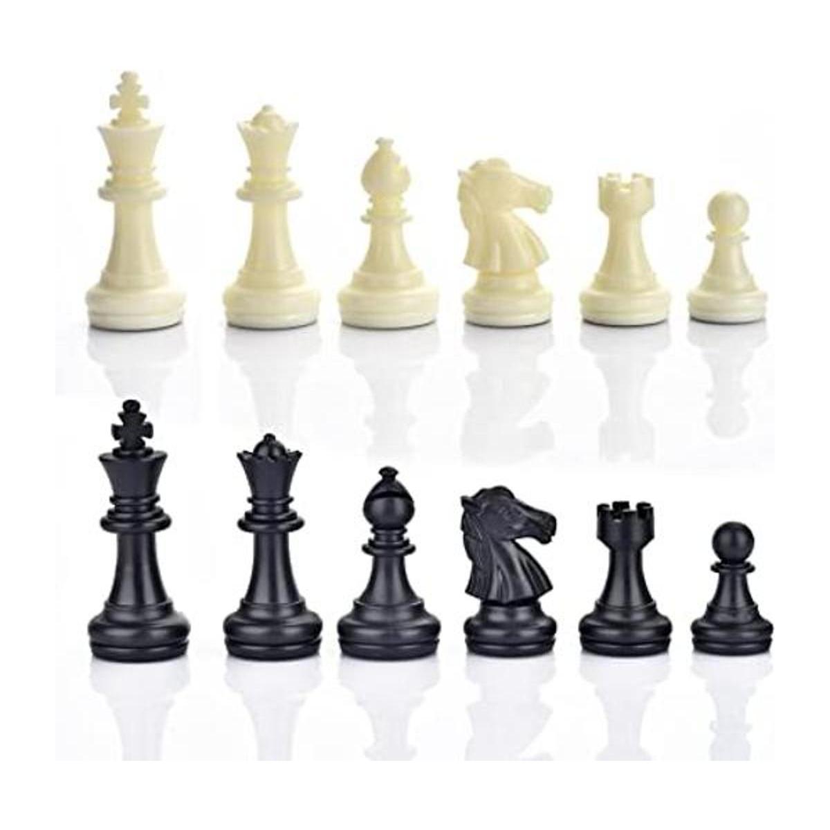 QuadPro Solo piezas de ajedrez juego de ajedrez de