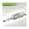 Huepar Tools Herramienta giratoria de 200 W kit de