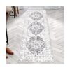 Pauwer Alfombra de pasillo de 2 x 6 pies estilo bohemio