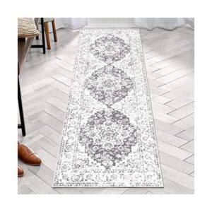Pauwer Alfombra de pasillo de 2 x 6 pies estilo bohemio
