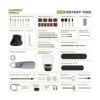 Huepar Tools Herramienta giratoria de 200 W kit de