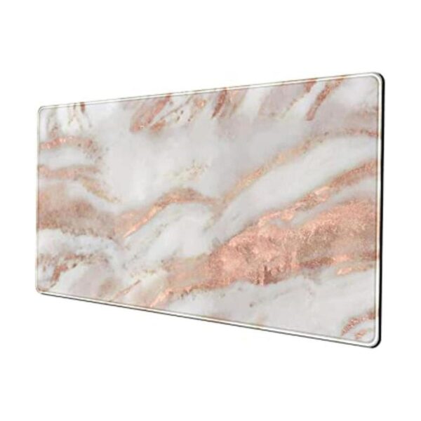 Tapete de escritorio de mármol dorado rosa bonita_1