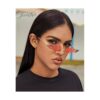 JOVAKIT Lentes de sol de llama fuego para mujeres y_4