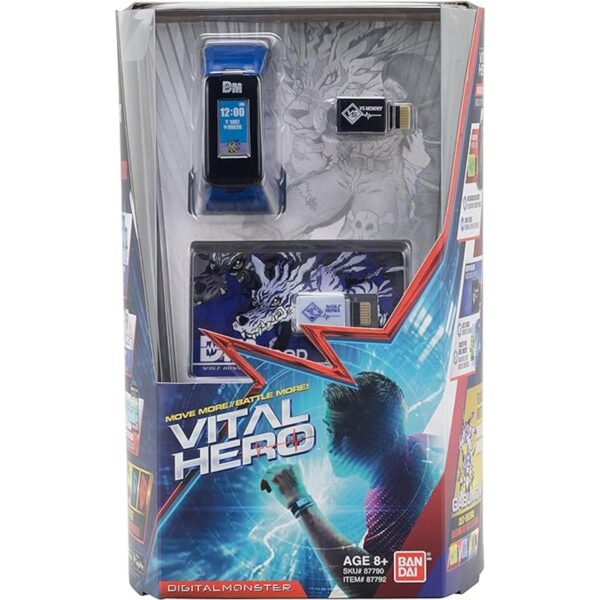 Bandai Vital Hero Digimon Azul 87792_1