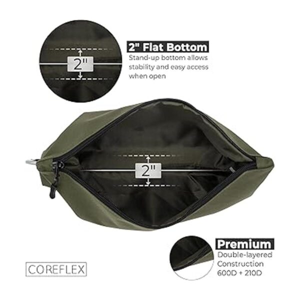 Coreflex Paquete de 3 bolsas de herramientas de alta