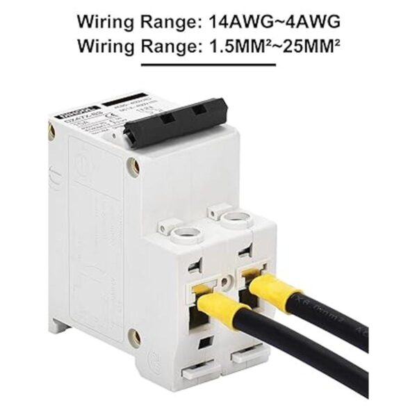 Disyuntores miniatura de 15 amperios 12V400V CA CC 10A