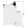 Disyuntores miniatura de 15 amperios 12V400V CA CC 10A