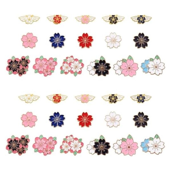Crafans Broche esmaltado de aleación estilo mixto lindo_1