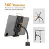 Aureday Soporte para iPad soporte para trípode ajustable_4