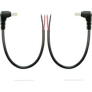 GINTOOYUN Paquete de 2 cables de alimentación CC de 90_1