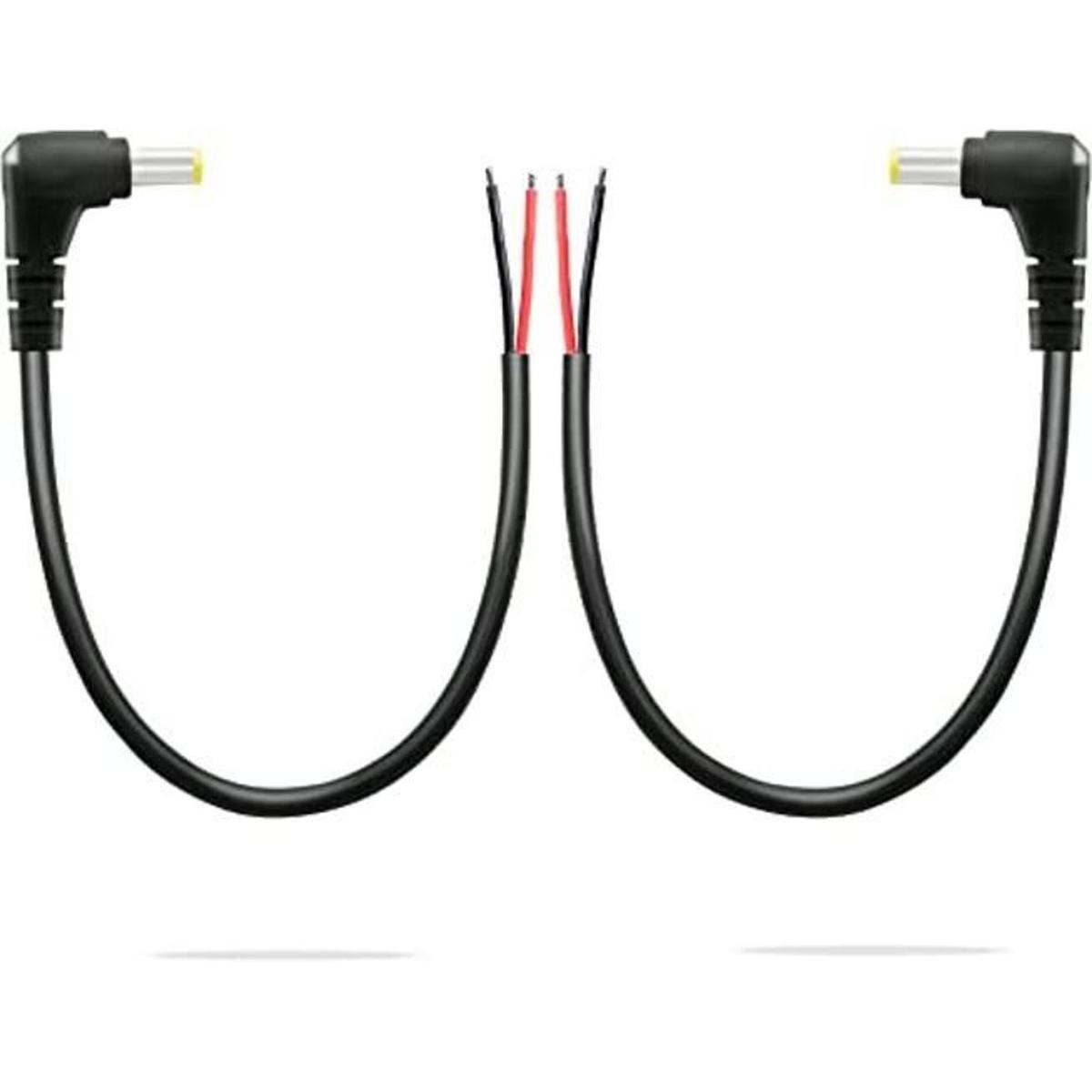 GINTOOYUN Paquete de 2 cables de alimentación CC de 90