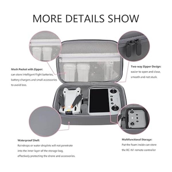 Bolsa de almacenamiento para DJI Mini 3 Pro Funda rígida