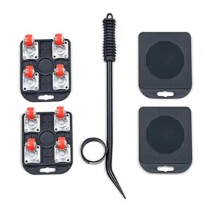 Juego de deslizadores para electrodomésticos con brazo de