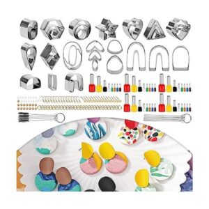 Kit de 169 cortadores de arcilla polimérica de 39 formas_1