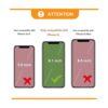Bocasal Funda tipo cartera cruzada para iPhone Xr con_2