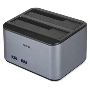 Base de disco duro SSK USB 3.0 a SATA IIIIII de doble_1