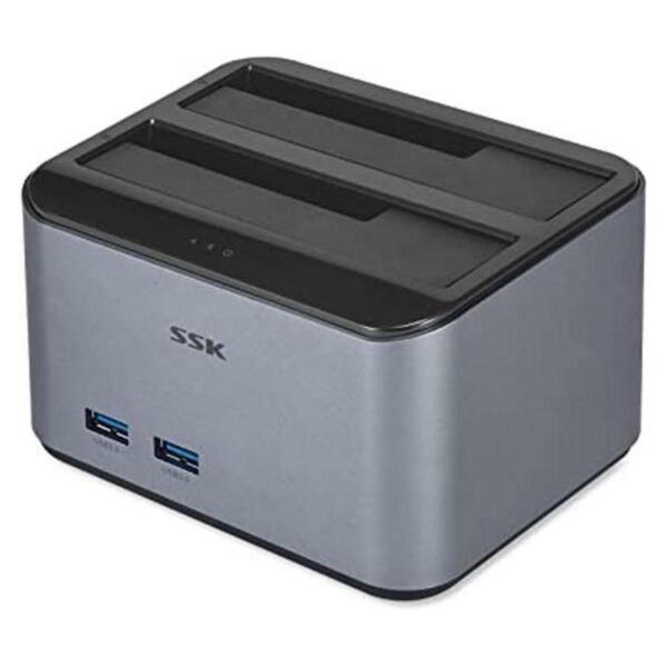 Base de disco duro SSK USB 3.0 a SATA IIIIII de doble_1