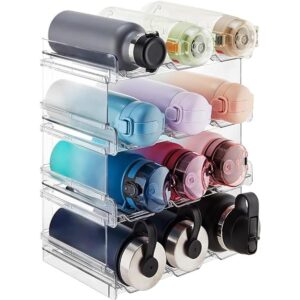 Lifewit Organizador apilable de botellas de agua para_1