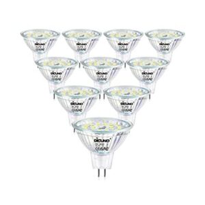 DiCUNO MR16 Bombillas LED regulables de luz diurna blanca_1