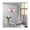Decoración de pared de granja diseño de cerdo rosado con_3
