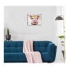 Decoración de pared de granja diseño de cerdo rosado con_5