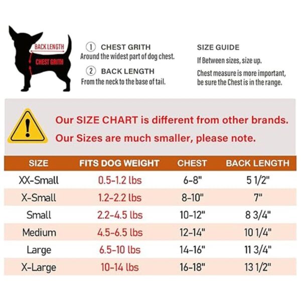 LOPHIPETS Camiseta 100 algodón para perros pequeños